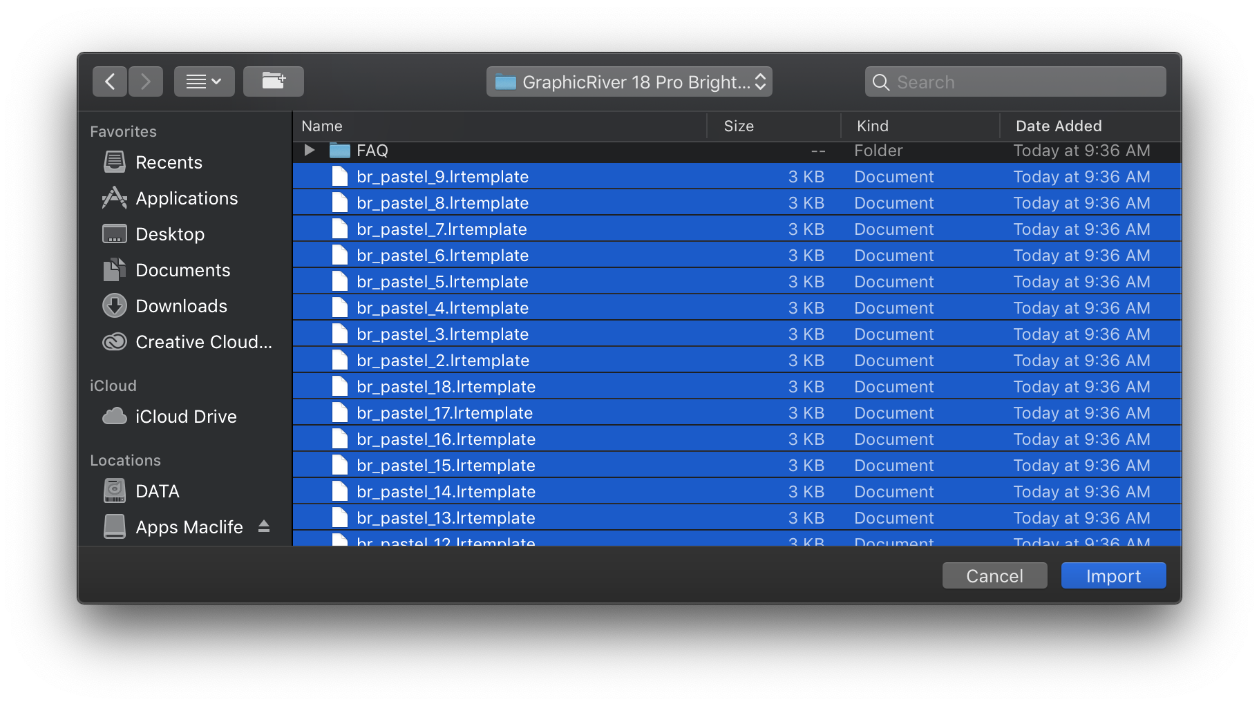 Hướng dẫn chi tiết cách sử dụng Profiles & Preset Lightroom trên Mac