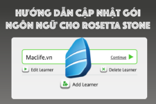 Hướng dẫn cập nhật gói ngôn ngữ mới nhất cho Rosetta Stone