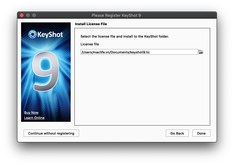 huong-dan-cr4ck-keyshot_11 KeyShot PRO – Công cụ 3D render, Animation