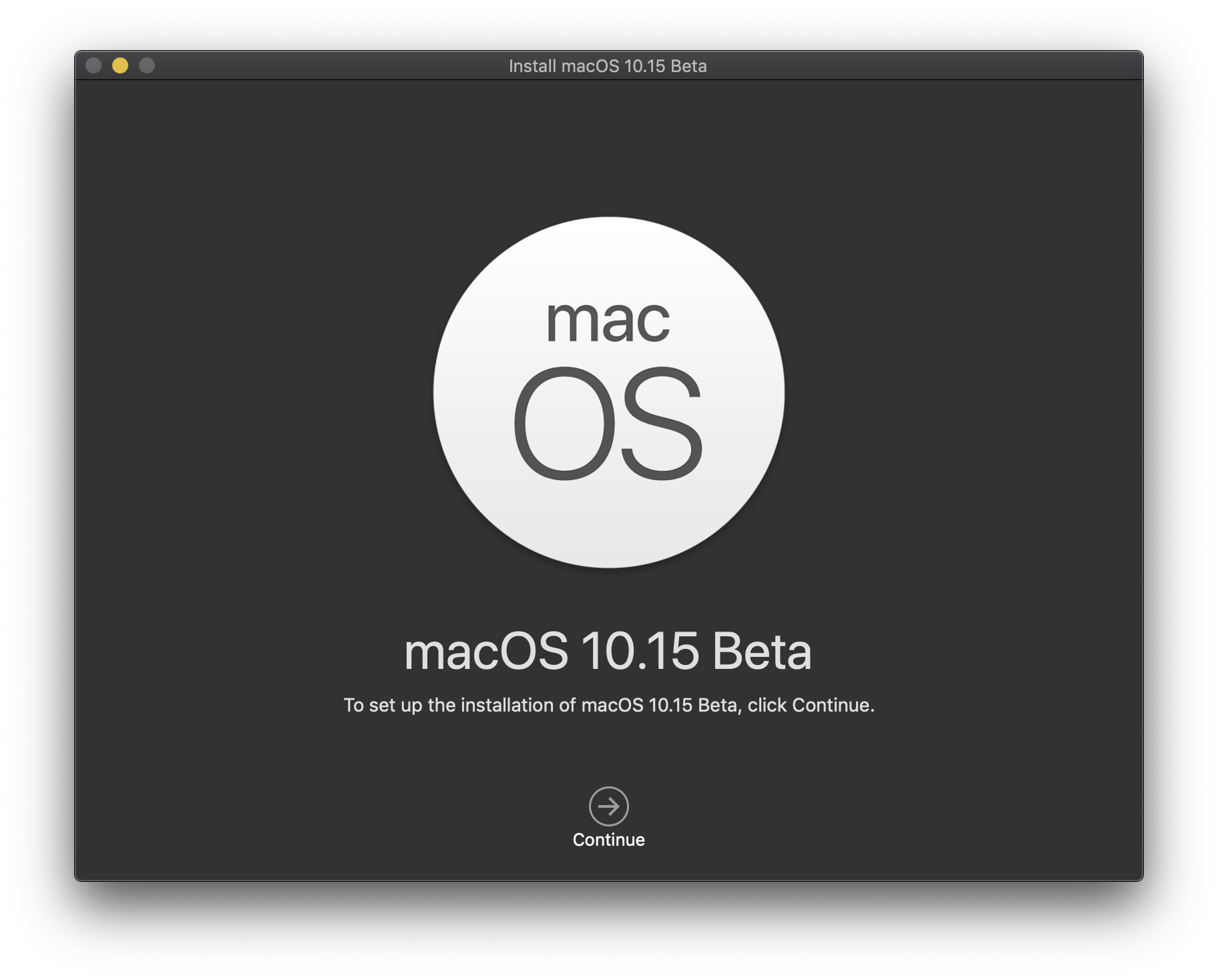 Hướng dẫn nâng cấp lên macOS 10.15 Catalina Beta