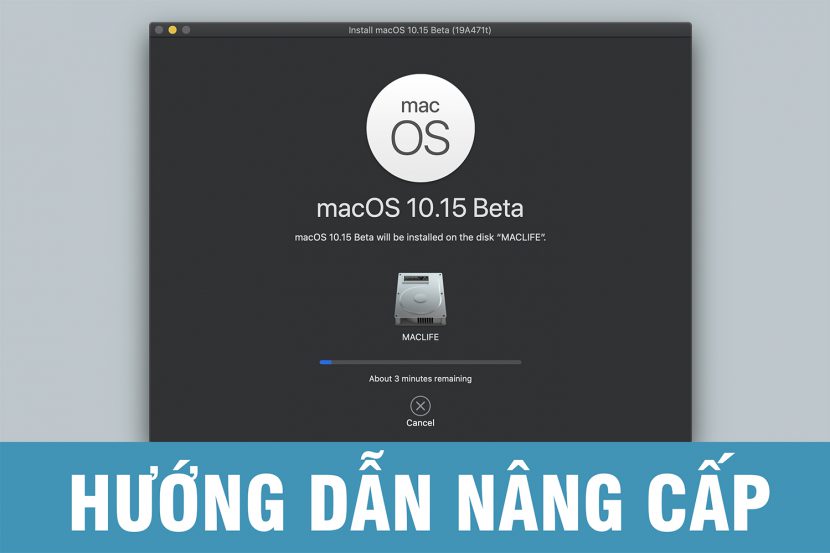 Hướng dẫn nâng cấp lên macOS 10.15 Catalina Beta