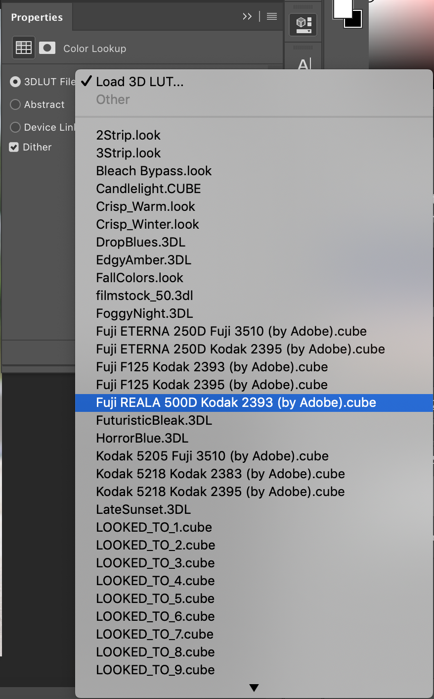 huong-dan-su-dung-lut-cube_4 Hướng dẫn chi tiết sử dụng Action, LUTs để chỉnh màu cho ảnh trên Photoshop