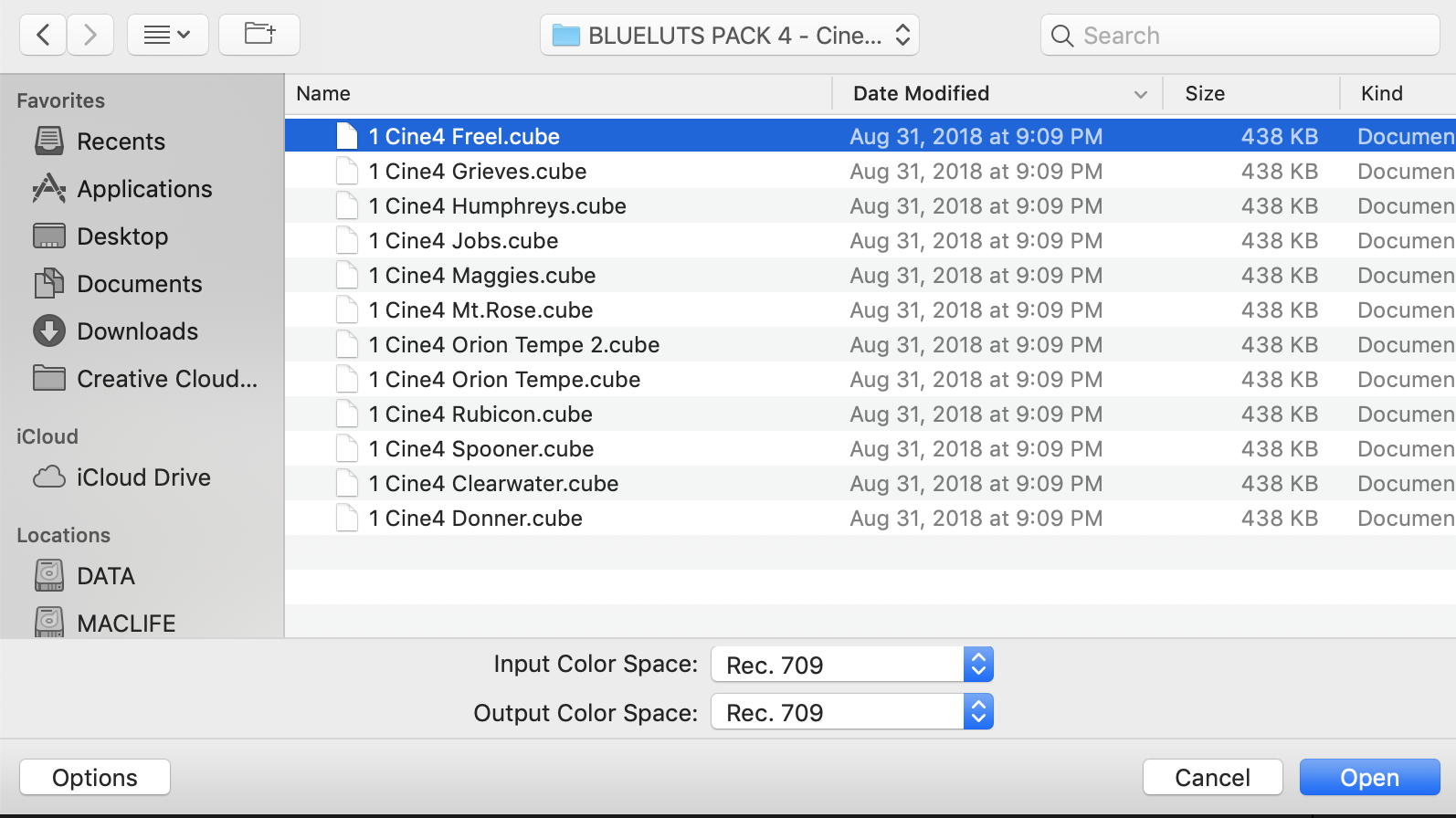 huong-dan-them-lut-trong-final-cut-pro Hướng dẫn chi tiết cách thêm và sử dụng LUTs trên Final Cut & Premiere
