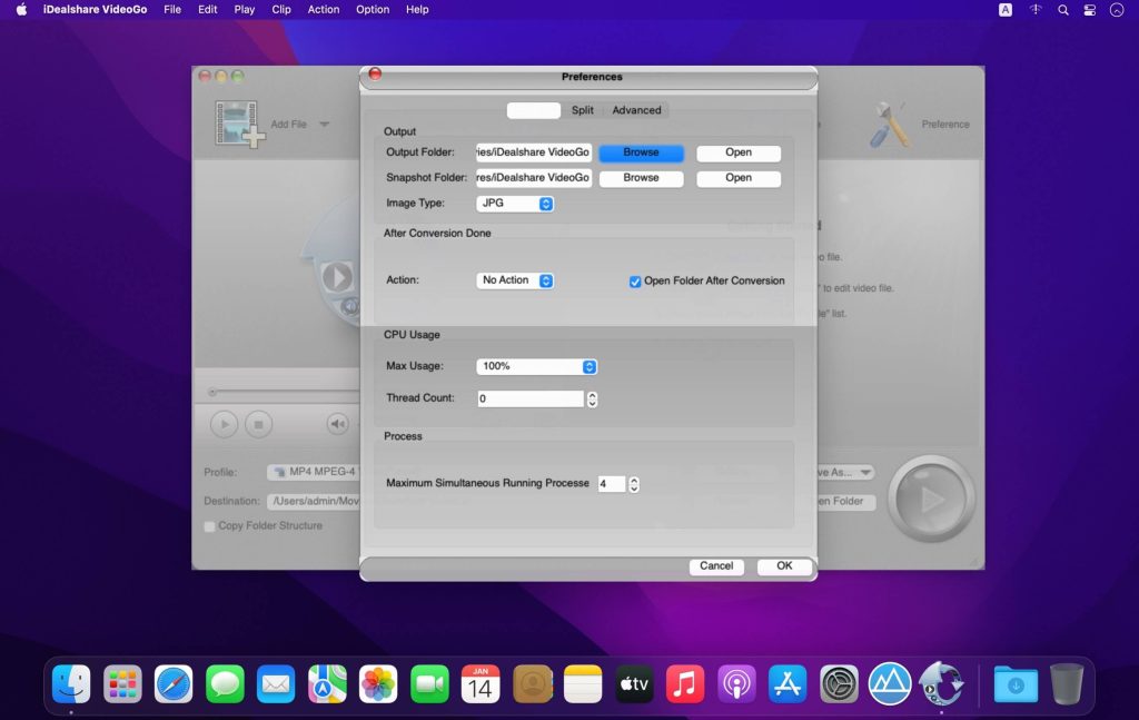 iDealshare VideoGo – Công cụ convert audio, video