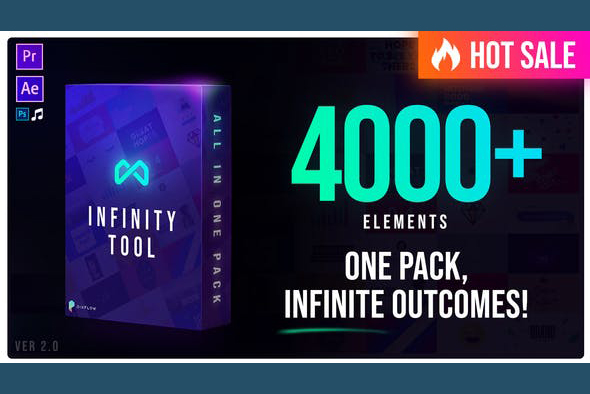 Infinity Tool – Greatest Pack for Video Creators V2.0 – Công cụ thiết kế dành cho thiết kế video Infinity Tool – Greatest Pack for Video Creators V2.0 – Công cụ thiết kế dành cho thiết kế video