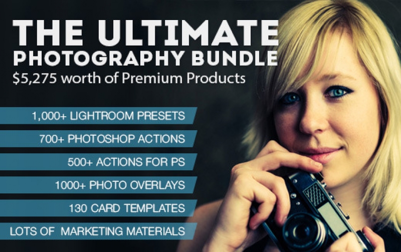 The Ultimate Photography Bundle – Pack Plugins khủng dành cho Photoshop và Lightroom Presets