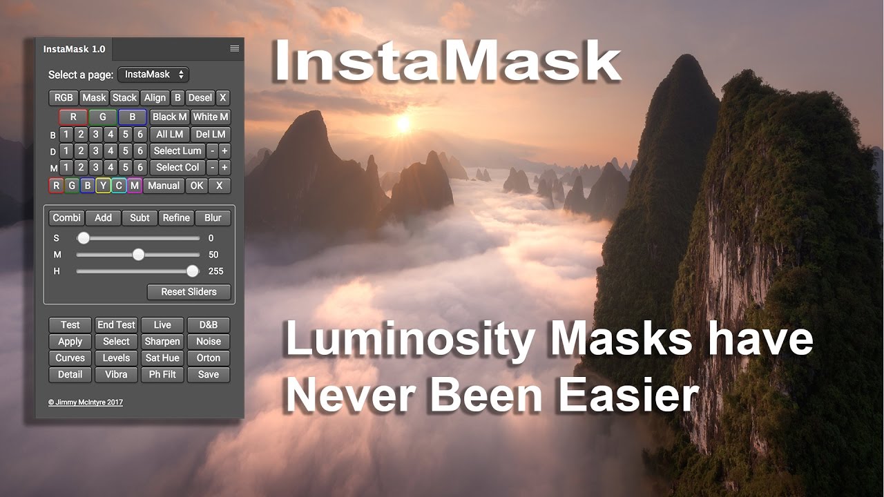 instamask_mac InstaMask 1.1 – Luminosity Masks for Adobe Photoshop CC 2014 – 2017