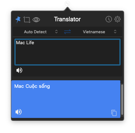 intelligent-translator-mac-1 Intelligent Translator – Thêm một phần mềm tra từ điển nhanh trên Mac