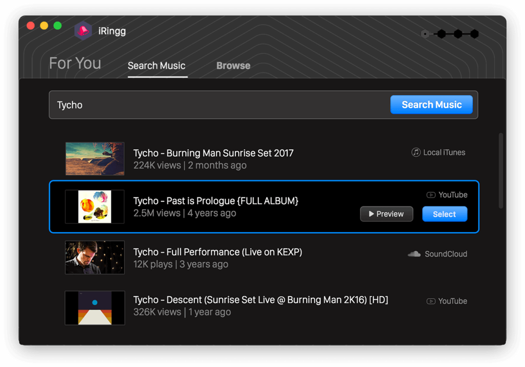 iRingg – Tạo nhạc chuông và chép vào iPhone dễ dàng