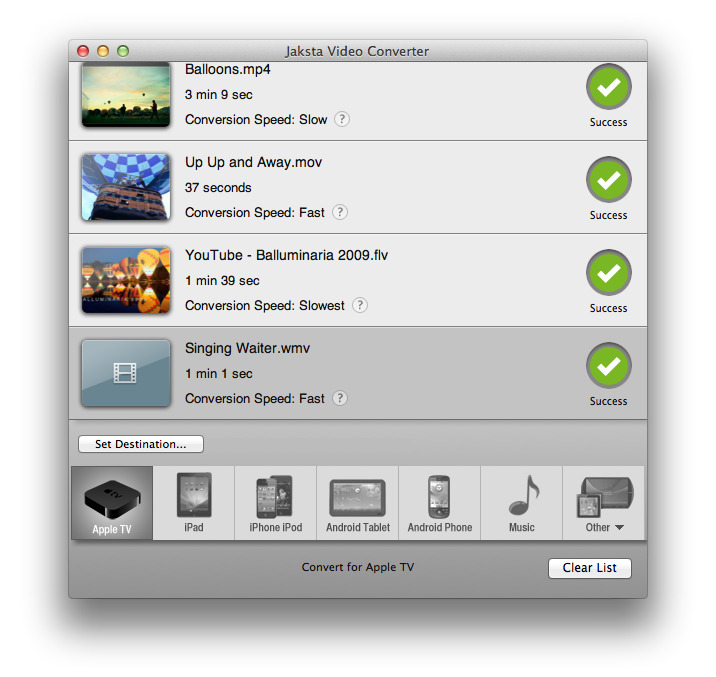 Jaksta Converter – Ứng dụng chuyển đổi định dạng Media