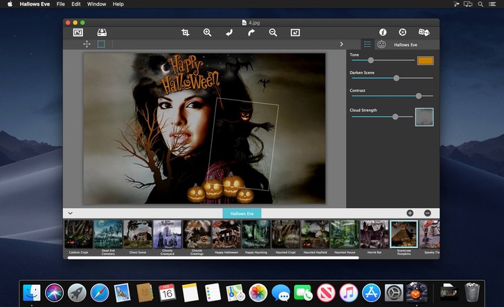 JixiPix Hallows Eve – Tạo ảnh phong cách Halloween dễ dàng