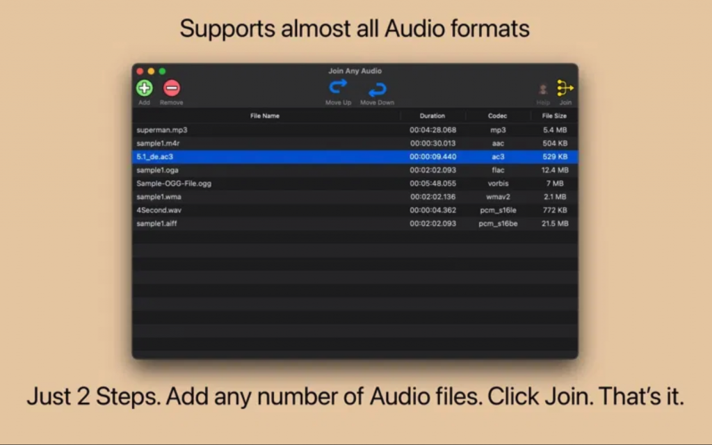 Join Any Audio – Công cụ nối file audio dễ dàng
