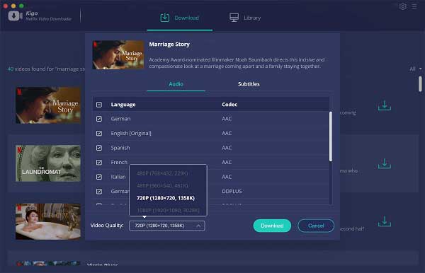 Kigo Netflix Video Downloader – Công cụ tải Video từ Netflix