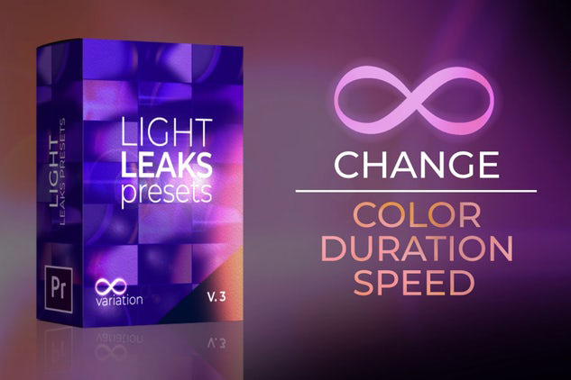 Light Leaks Generator Presets 3.0 – Hiệu ứng ánh sáng cho Premiere