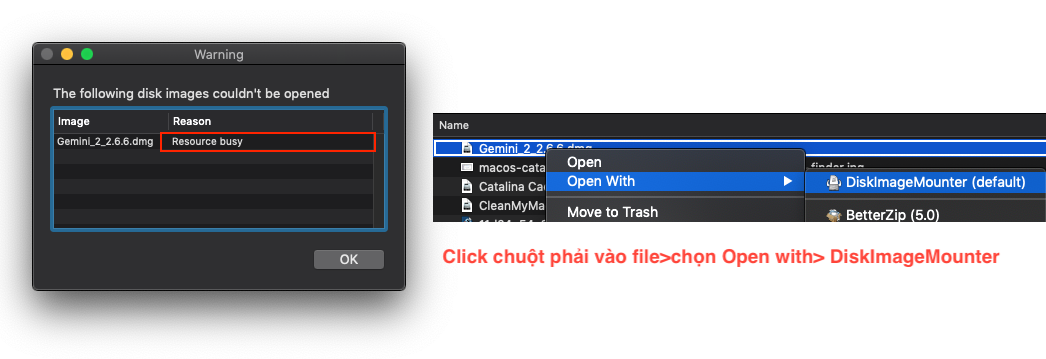 loi-resource-busy Một số thủ thuật, kinh nghiệm hữu ích trên macOS có thể bạn chưa biết