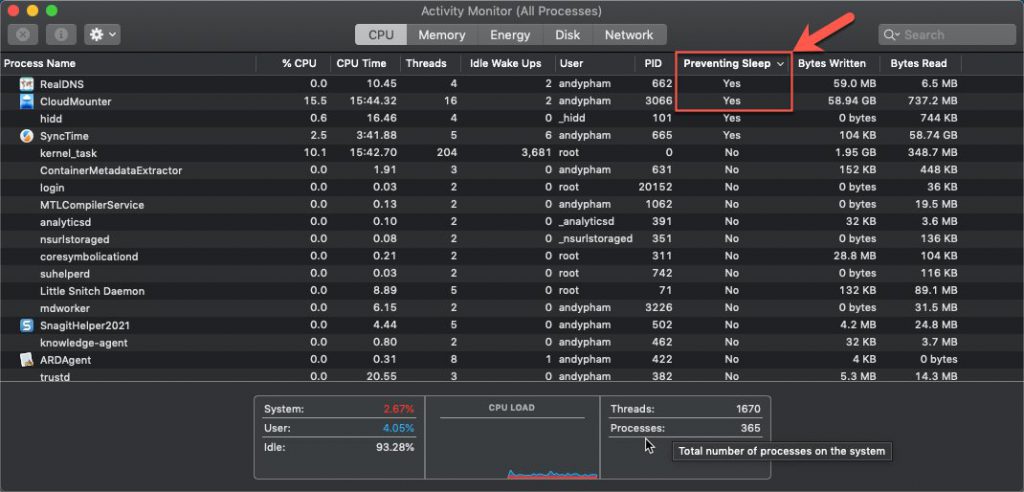 Lỗi sleep trên Macbook và cách khắc phục