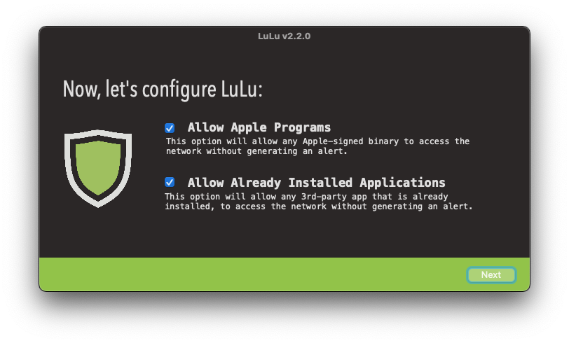 lulu6 Hướng dẫn sử dụng Lulu để quản lý kết nối Internet tới ứng dụng trên Mac