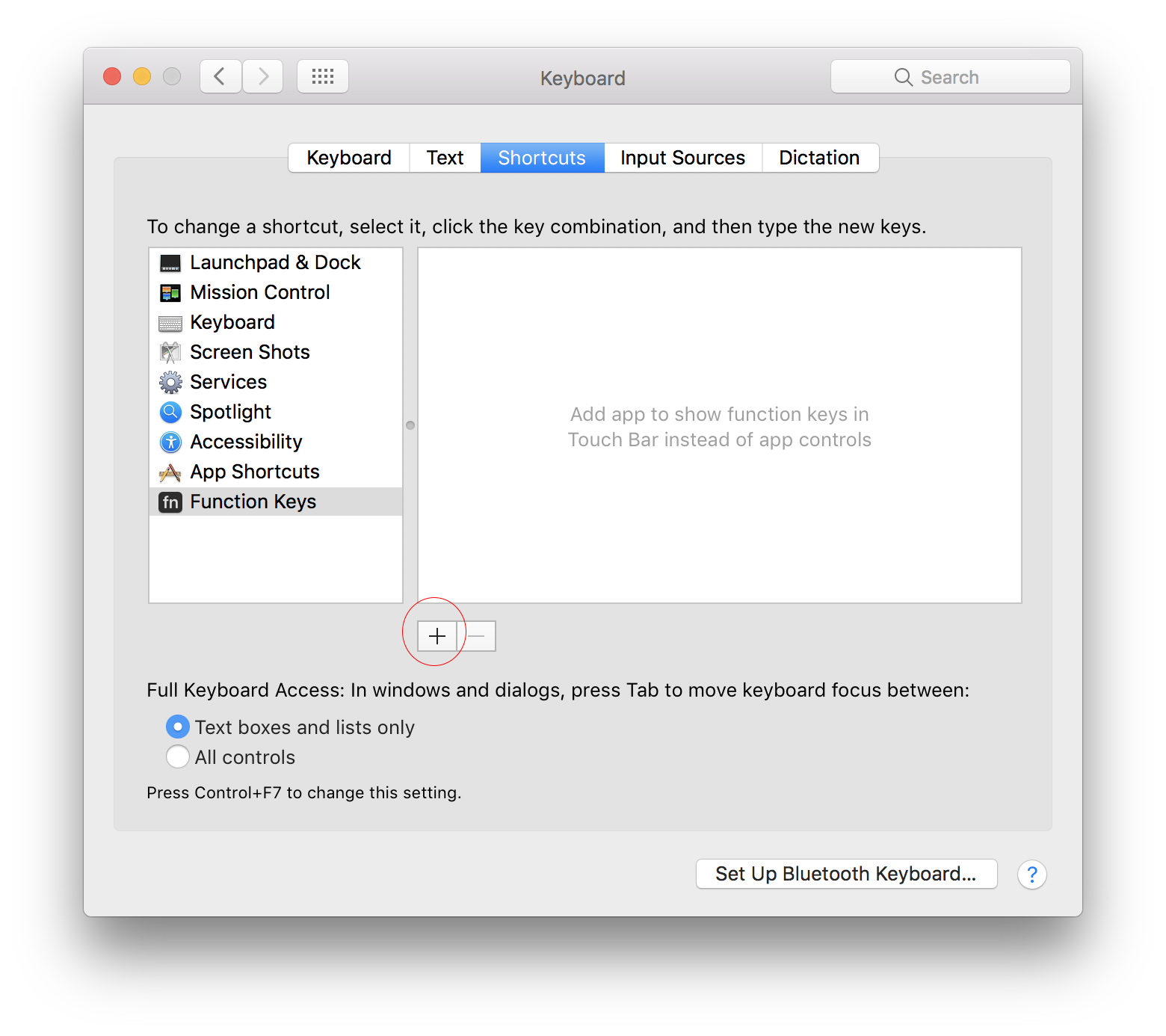 luon-hien-day-phim-fn Một số thủ thuật với Macbook Pro 2016, Macbook Pro 2017