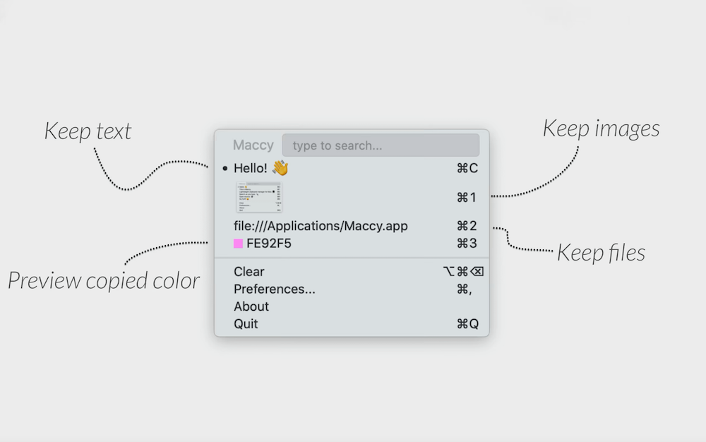 Maccy – Trình quản lý Clipboard mã nguồn mở khá xịn