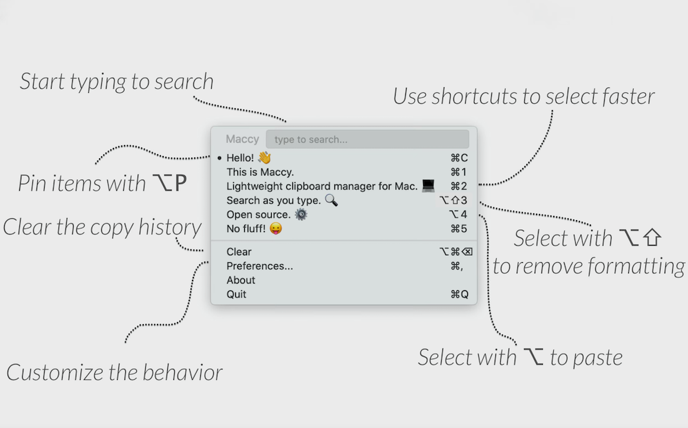 Maccy – Trình quản lý Clipboard mã nguồn mở khá xịn