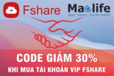 [Update tháng 5-2022] Hướng dẫn mua tk Fshare giảm 30% – Chỉ có tại maclife.io
