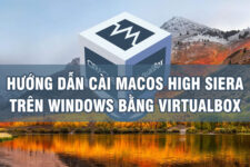 Hướng dẫn cài macOS High Sierra 10.13.6 trên Windows bằng VirtualBox