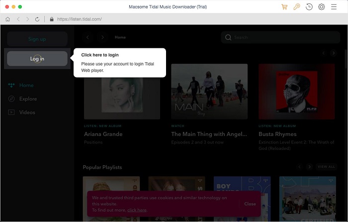 Macsome Tidal Music Downloader – ứng dụng tải nhạc từ Tidal