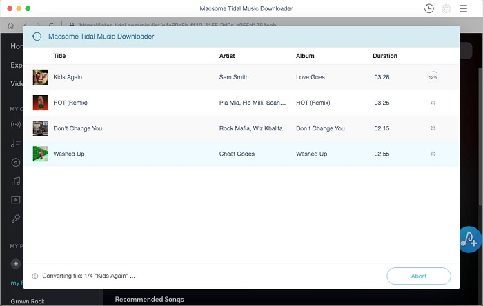 Macsome Tidal Music Downloader – ứng dụng tải nhạc từ Tidal