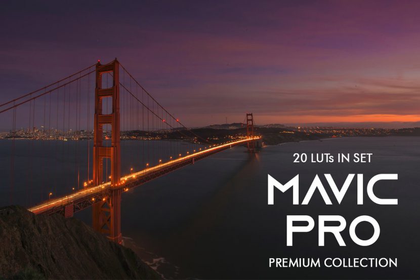 Mavic Pro LUTs – 20 LUTs màu cực đẹp