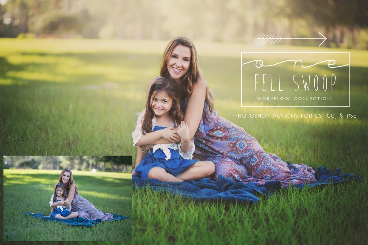 MB One Fell Swoop – 77 action làm đẹp ảnh dành cho Photoshop