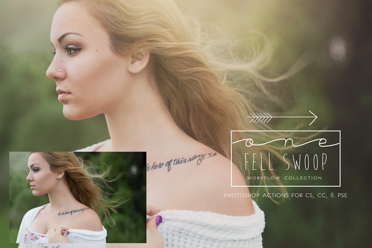 MB One Fell Swoop – 77 action làm đẹp ảnh dành cho Photoshop