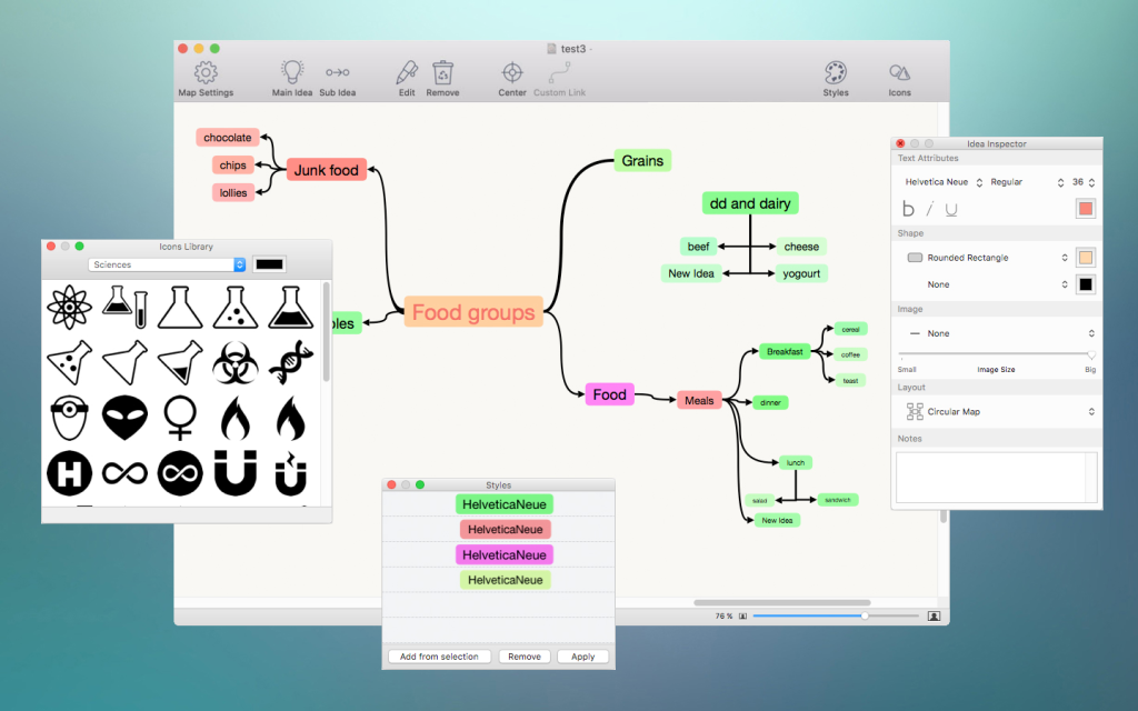 mcMindMap – Công cụ vẽ sơ đồ tư duy nhỏ gọn