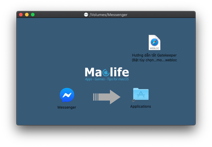 Facebook Messenger chính chủ trên Mac App Store
