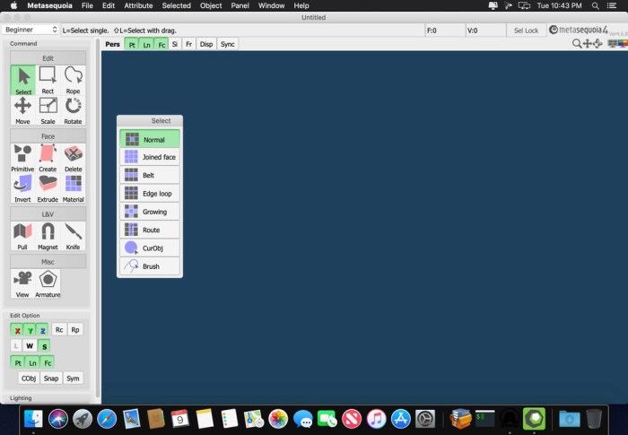 Tetraface Inc Metasequoia – Thiết kế mô hình 3D
