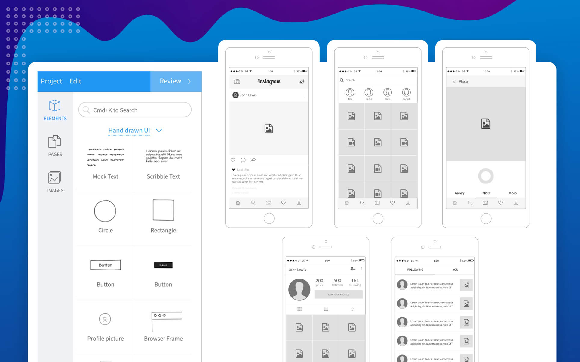 MockFlow – Công cụ thiết kế UI/UX chuyên dụng