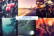 40 Modern Photoshop Actions – Bộ 40 Action tone màu đẹp