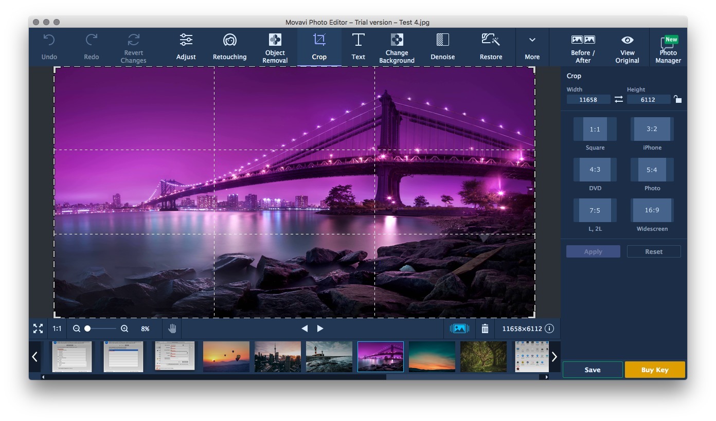 Movavi Photo Editor – Công cụ chỉnh sửa ảnh gọn nhẹ