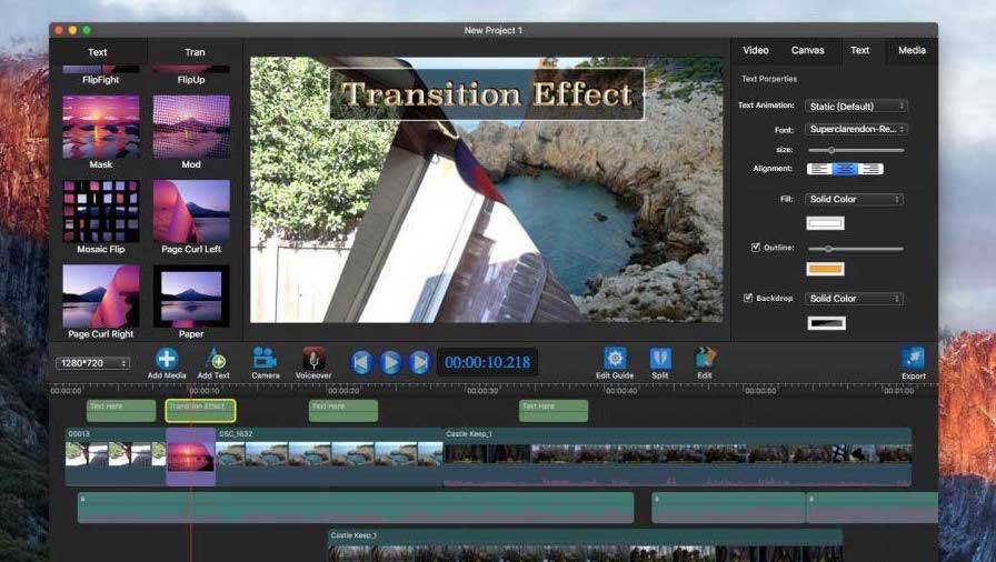 Movie Edit Pro cho Mac – Ứng dụng dựng phim gọn nhẹ
