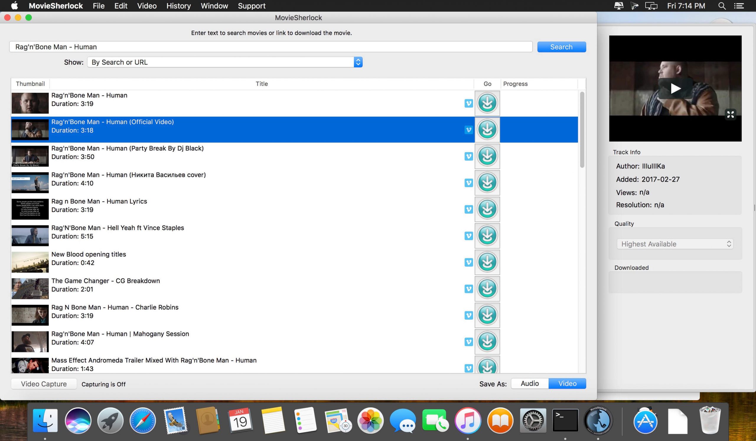MovieSherlock – Ứng dụng hỗ trợ tải, chuyển đổi và chia sẻ video