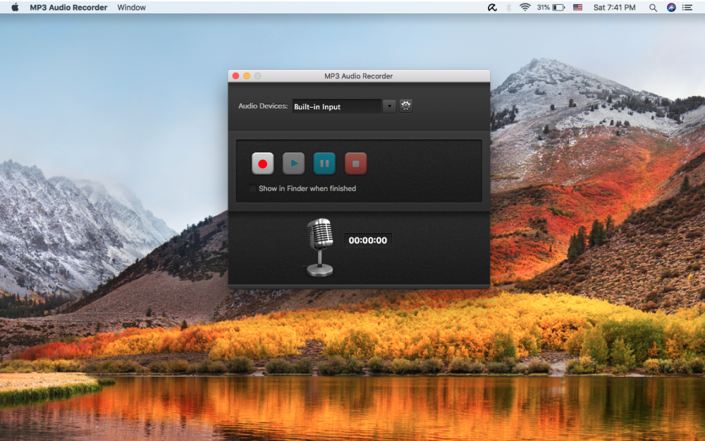 Mp3 Audio Recorder – Phần mềm ghi âm đơn giản, gọn nhẹ