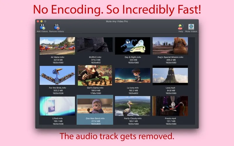 Mute Any Video Pro – Tắt tiếng của file video chỉ với 1 click