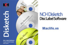 NCH Disketch Plus – Phần mềm thiết kế nhãn CD, DVD chuyên dụng