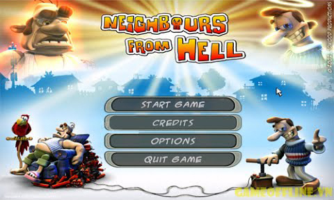 [Mini Game] Neighbours From Hell – Game phá hoại hàng xóm khá vui