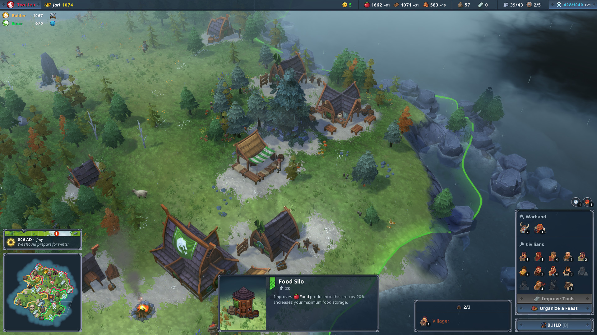 Northgard – tựa game chiến thuật nhỏ gọn