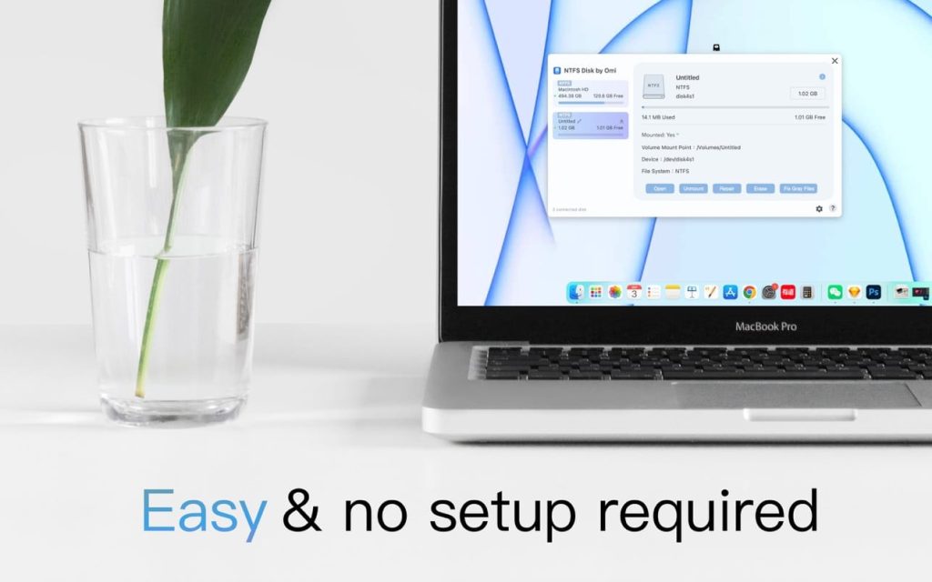 NTFS Disk by Omi NTFS – Giúp ghi dữ liệu lên phân vùng NTFS