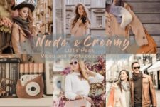 Nude & Creamy | LUTs Pack – Lut tone nâu, nude… nhẹ nhàng