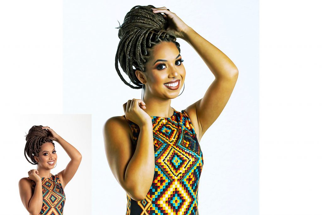 Oil Painting Photoshop Action – Action chuyển ảnh sang tranh sơn dầu