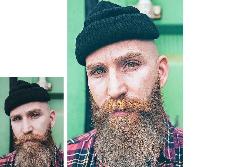 Oil Painting Photoshop Action – Action chuyển ảnh sang tranh sơn dầu