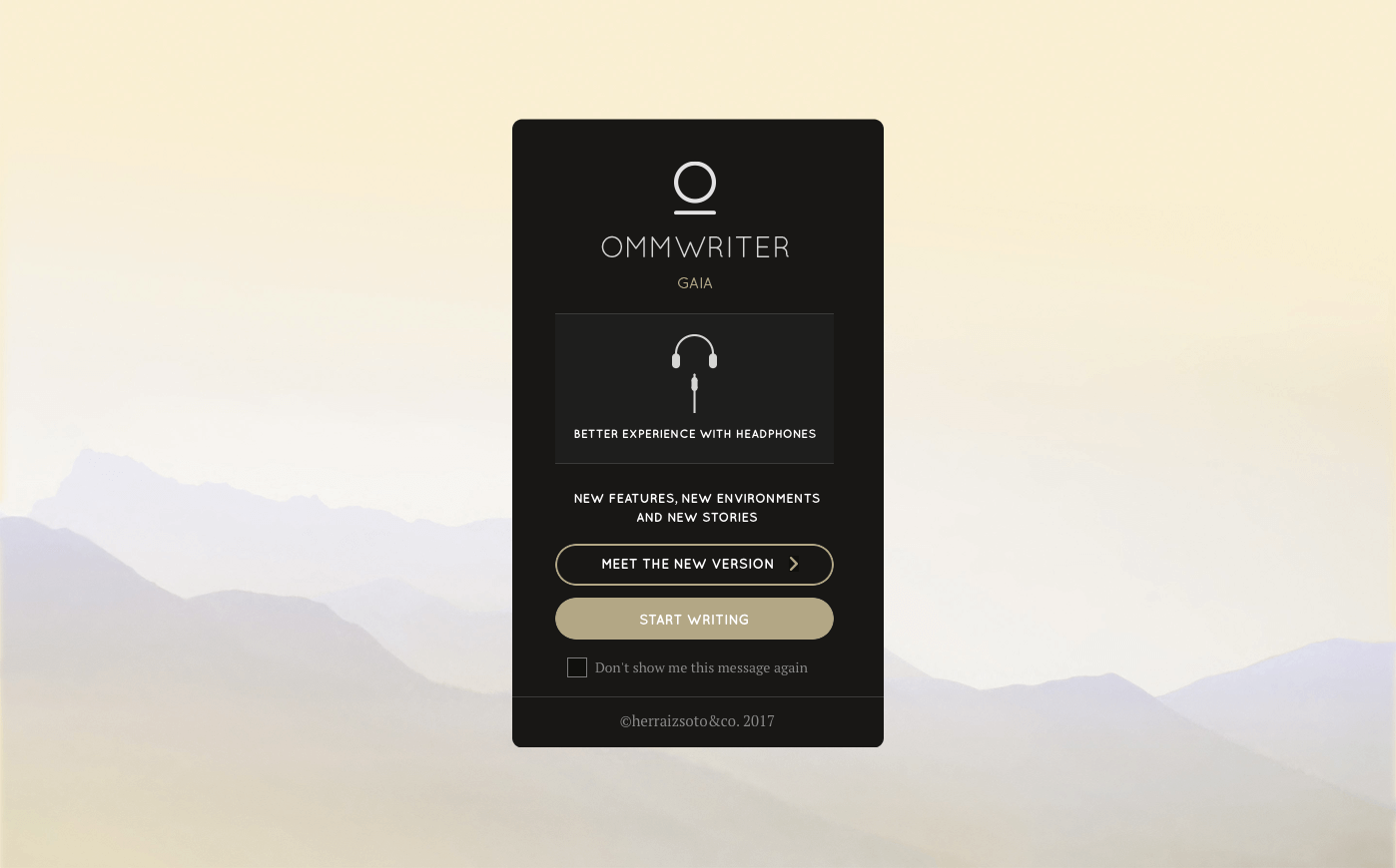 OmmWriter – Trình soạn thảo văn bản cho sự tập trung