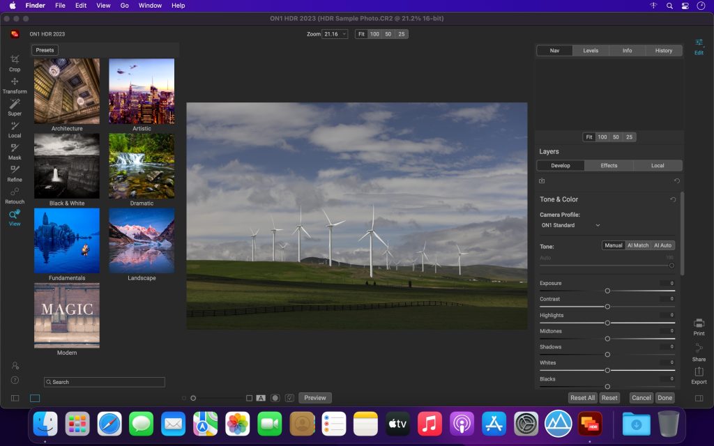 ON1 HDR 2023 – Phần mềm chỉnh ảnh, chuyên tạo hiệu ứng HDR